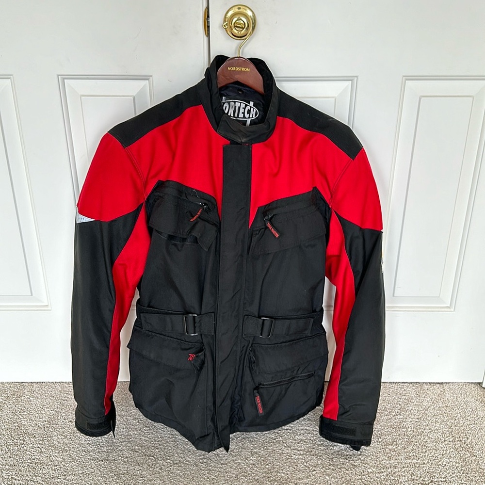 Men’s Cortech by Tourmaster motorcycle gear set with Thinsulite liner jacket